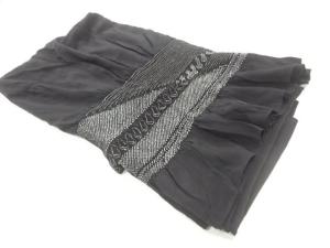 正絹　絞り抽象模様男物兵児帯